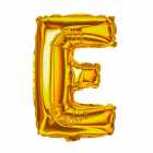 Bal�o Letra E Dourado 32 Polegadas