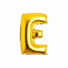 Bal�o Letra E Dourado 16 Polegadas