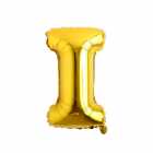Bal�o Letra I Dourado 16 Polegadas