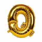 Bal�o Letra Q Dourado 16 Polegadas