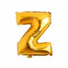 Bal�o Letra Z Dourado 16 Polegadas