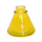 Base Narguile de Vidrio Petite Amarelo