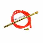 Mangueira para Narguile Argelini M2 Vermelho Dourado