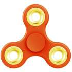 Spinner Anti - Estresse Laranja C/ Dourado
