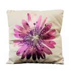 Capa de Almofada Estampa Flor Lil�s
