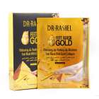 M�scara para P�s Dr Rashel Feet Mask Gold DRL-1098