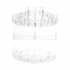 Organizador de Maquiagem Acr�lico Giratorio TY-HZ108