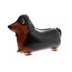 Bal�o para Festas C�o Salsicha Preto