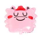 Bal�o para Festas Quadrado Cartoon Comic Face Rosa