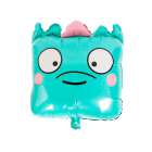 Bal�o para Festas Cuadrado Cartoon Comic Face Verde