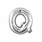 Bal�o Letra Q Prata 16 Polegadas