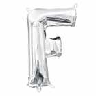 Bal�o Letra F Prata 32 Polegadas