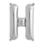 Bal�o Letra H Prata 32 Polegadas