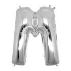 Bal�o Letra M Prata 32 Polegadas