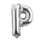 Bal�o Letra P Prata 32 Polegadas