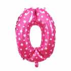 Bal�o N�mero 0 Pink 16 Polegadas