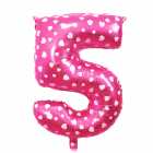 Bal�o N�mero 5 Pink 32 Polegadas