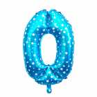 Bal�o N�mero 0 Azul 16 Polegadas