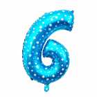 Bal�o N�mero 6 Azul 16 Polegadas