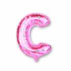 Bal�o Letra C Pink 16 Polegadas