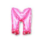 Bal�o Letra M Pink 16 Polegadas