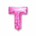 Bal�o Letra T Pink 16 Polegadas