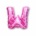 Bal�o Letra W Pink 16 Polegadas