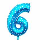 Bal�o N�mero 6 Azul 32 Polegadas