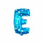 Bal�o Letra E Azul 16 Polegadas