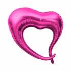 Bal�o para Festas Cora��o YSBLD31 Pink