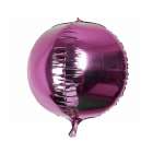 Bal�o para Festas Esfera 4D Rosa