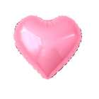 Bal�o para Festas Cora��o YSBLP02 Rosa Baby