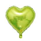 Bal�o para Festas Cora��o YSBLP02 Verde Lima