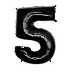 Bal�o N�mero 5 Preto 42 Polegadas