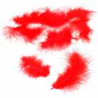 Penas Decorativas para Festa 100 Unidades - Vermelho