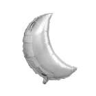 Bal�o para Festas Lua D11 Prata