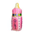 Bal�o para Festas Mamadeira It's a Girl Y164 Rosa