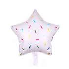 Bal�o para Festas Estrela Branco com Confetes