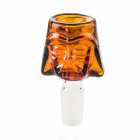 Tigela de Vidro Herb BW-039 Star Wars Darth Vader 18mm Amber