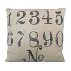 Capa de Almofada Desenho de N�meros