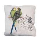 Capa de Almofada Casal Papagaio
