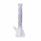 Bong de Vidro WP202 Twisted Holographic 40cm