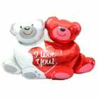 Bal�o para Festas Ursos I Love YOU Grande