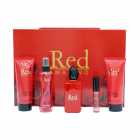 Kit Nyc Scents No. 7703 Red Amazing Feminino 5pcs