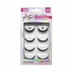 Set C�lios Posti�os GLAM ON Natural 3D/57 5 Pares