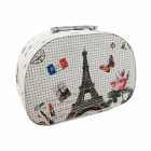 Maleta para Maquiagem e J�ias Paris A-3566 com Brilho M�dio