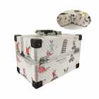 Maleta de Maquiagem A-3683 Quadrado M�dio