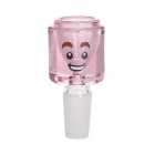 Tigela de Vidro Herb A19 Lego Rosa 14mm