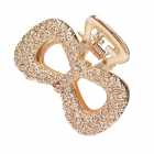 Presilha de Cabelo Dourado Metal M�dio A-4081 Varios