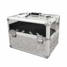 Maleta de Maquiagem A-4111 Prata